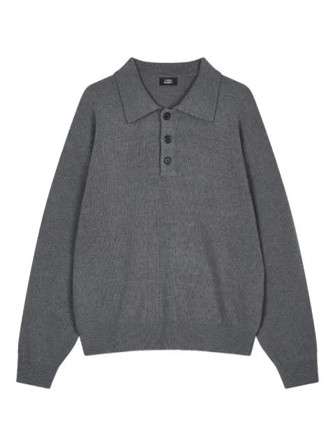 long-sleeve polo shirt by TOMBOY