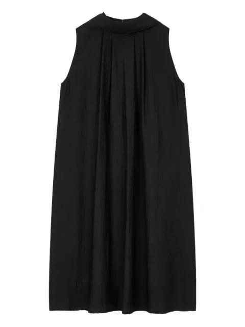 neck-tie sleeveless mini dress by TOMBOY