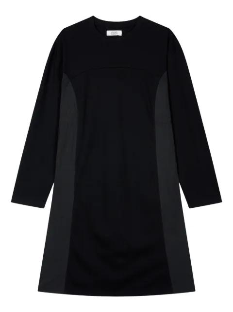 panelled long-sleeve dress by TOMBOY
