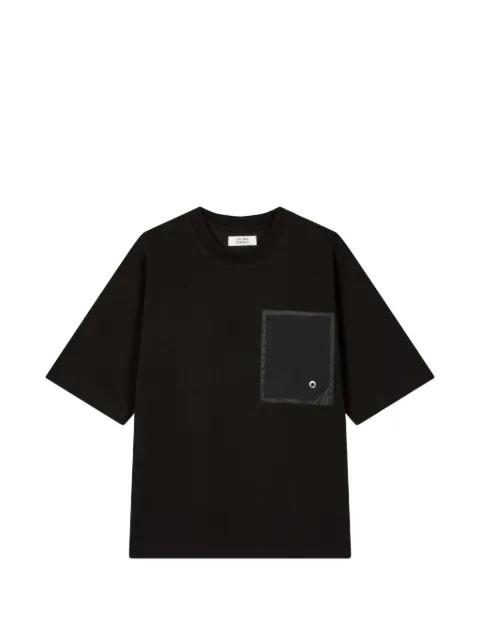patch-pocket T-shirt by TOMBOY