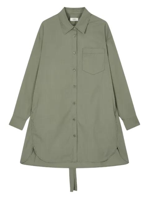 patch-pocket shirtdress by TOMBOY