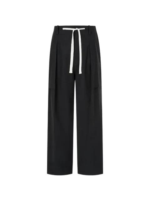 pintuck drawstring trousers by TOMBOY