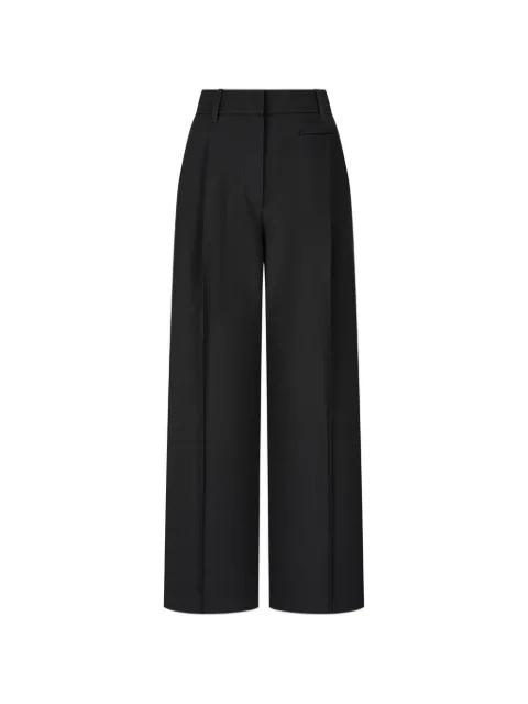 pintuck trousers by TOMBOY