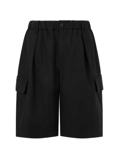pleated bermuda shorts by TOMBOY