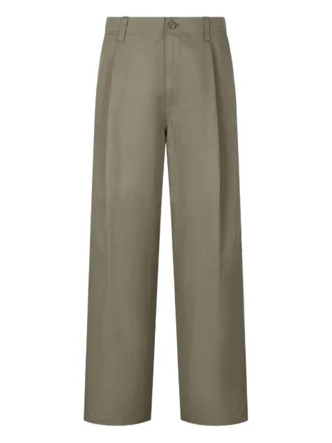 pleated cargo trousers by TOMBOY