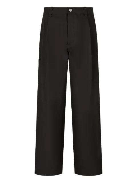 pleated cargo trousers by TOMBOY