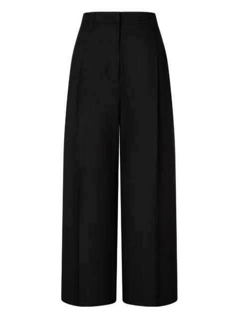 pleated trousers by TOMBOY