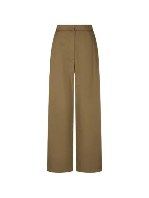 pleated trousers by TOMBOY