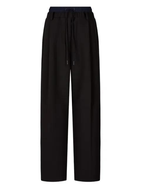 pleated trousers by TOMBOY