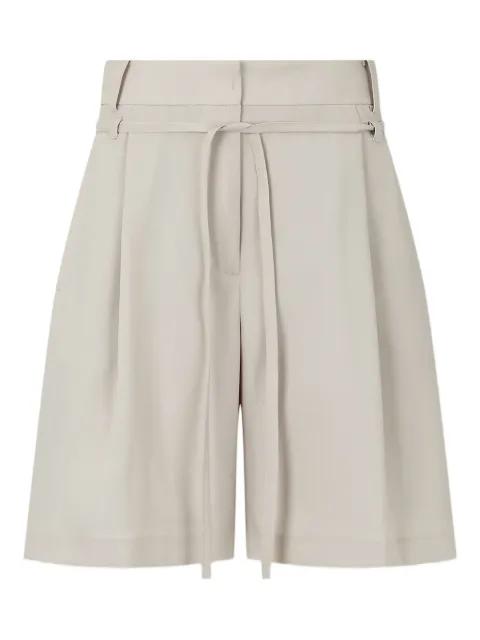 pleated waist-tie shorts by TOMBOY