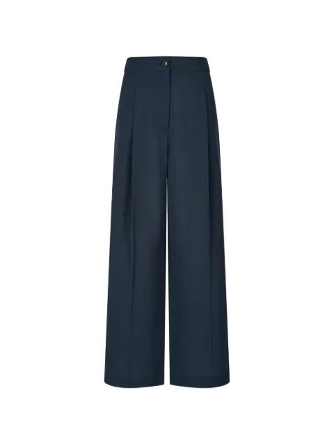 pleated wide-leg trousers by TOMBOY