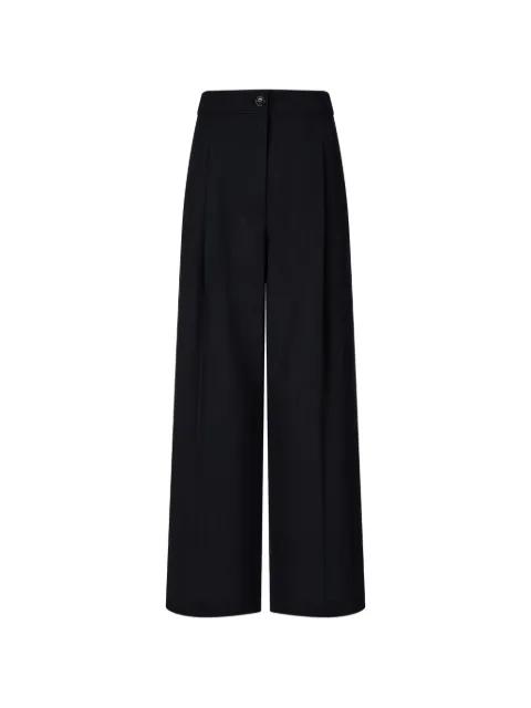 pleated wide-leg trousers by TOMBOY