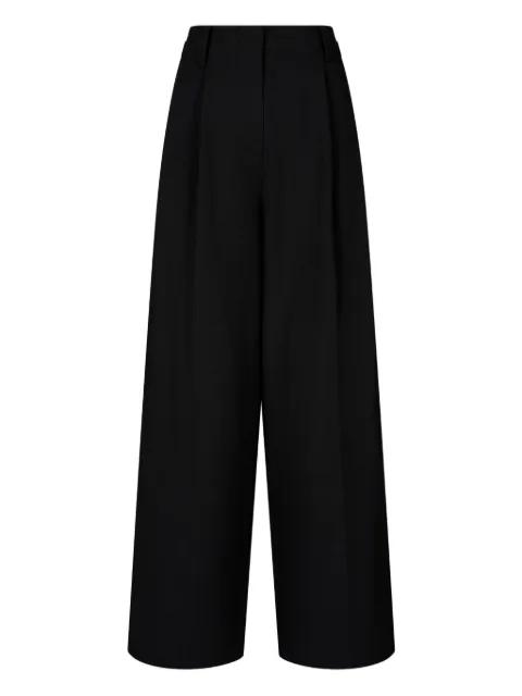 pleated wide-leg trousers by TOMBOY