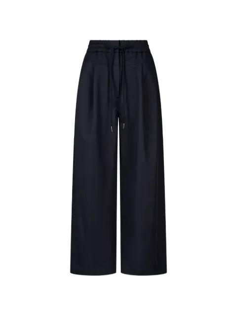 pleated wide-leg trousers by TOMBOY