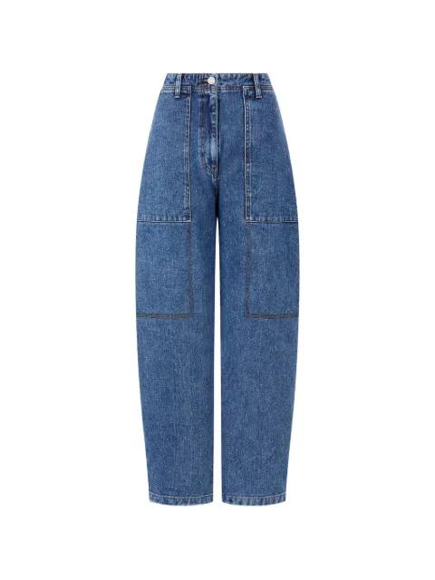 pocket denim trousers by TOMBOY