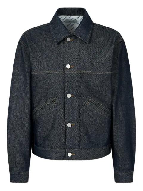 pocketed denim jacket by TOMBOY