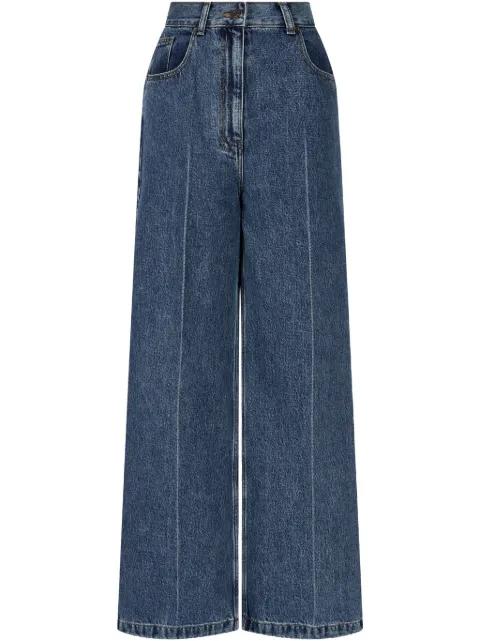 pressed-crease jeans by TOMBOY