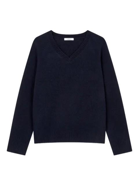 raglan v-neck knit sweater by TOMBOY
