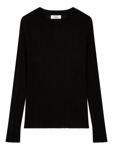 ribbed long-sleeve sweater by TOMBOY