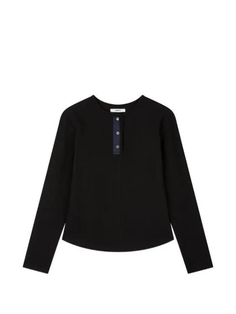 ribbed long-sleeve top by TOMBOY