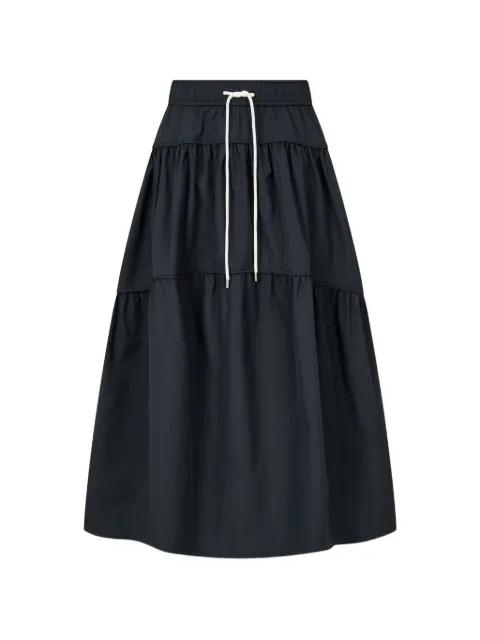 ruffled A-line skirt by TOMBOY