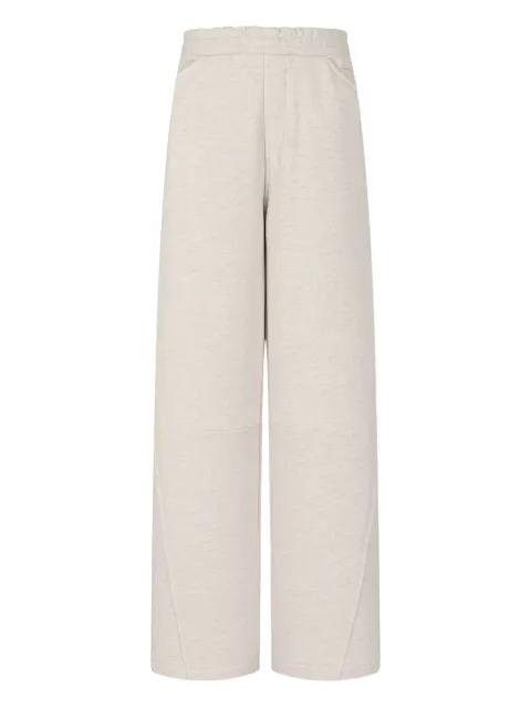 seam-detailed track pants by TOMBOY