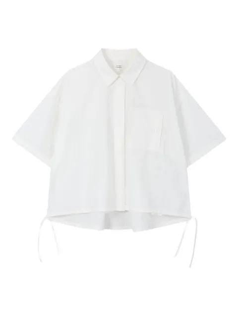 short-sleeve cropped shirt by TOMBOY