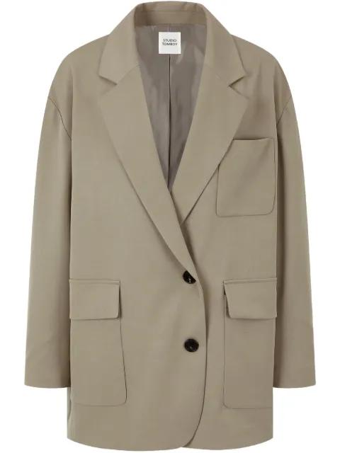 single-breasted blazer by TOMBOY