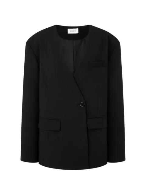 single-button blazer by TOMBOY