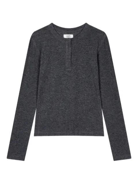 snap-button henley top by TOMBOY