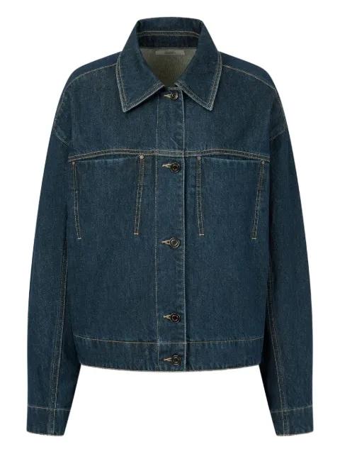stitching denim jacket by TOMBOY