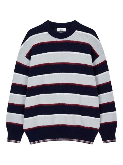 stripe crew-neck sweater by TOMBOY