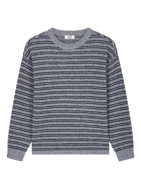 striped knit sweater by TOMBOY
