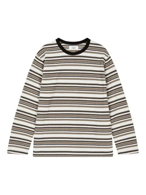 striped long-sleeve T-shirt by TOMBOY