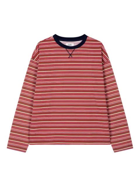 striped long-sleeved T-shirt by TOMBOY