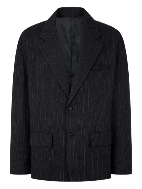 striped-pattern blazer by TOMBOY