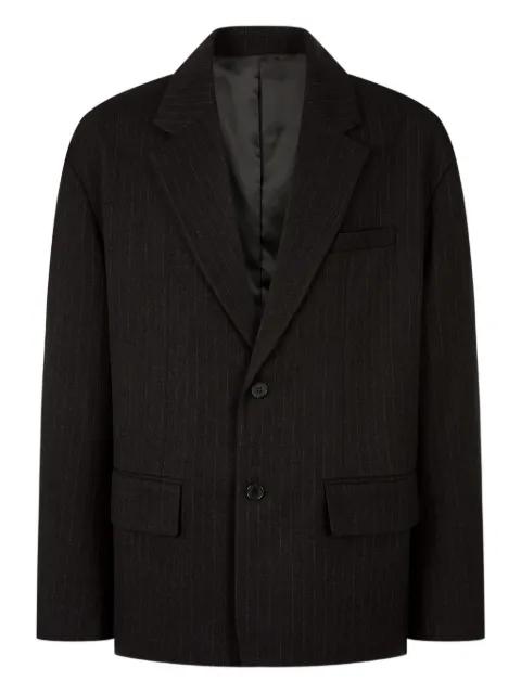 striped-pattern blazer by TOMBOY