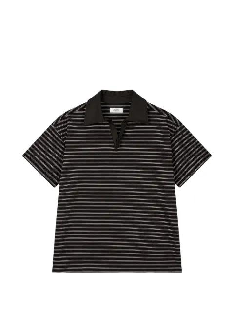 striped-pattern polo shirt by TOMBOY