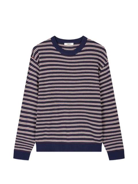 striped round-neck sweater by TOMBOY