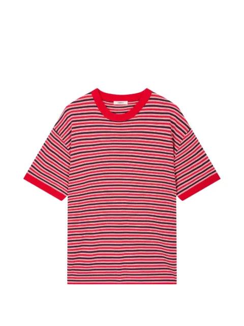 striped short sleeve T-shirt by TOMBOY