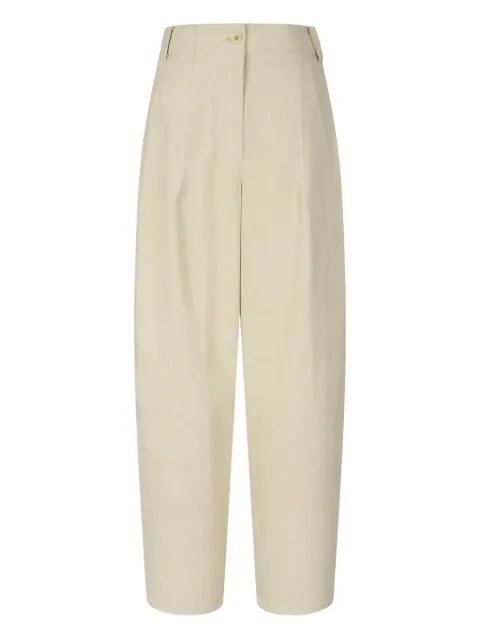 tapered corduroy trousers by TOMBOY