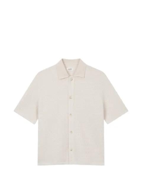 textured short-sleeve shirt by TOMBOY