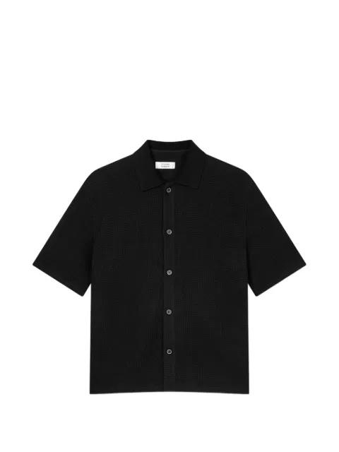 textured short-sleeve shirt by TOMBOY