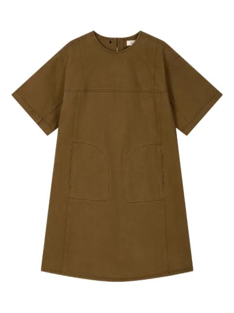 twill tunic dress by TOMBOY