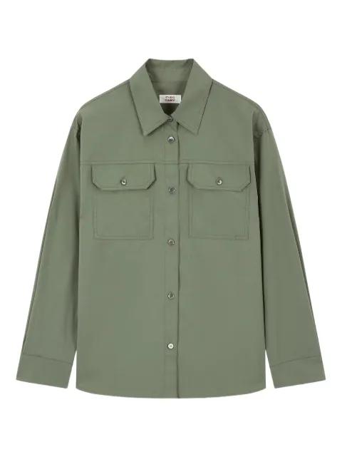 utility-pockets shirt by TOMBOY