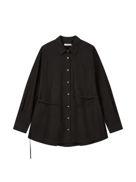 waist-tie shirt by TOMBOY