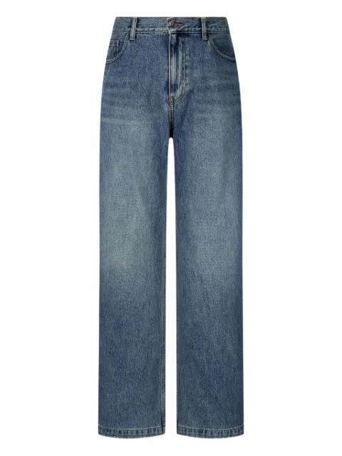 whiskered-effect jeans by TOMBOY