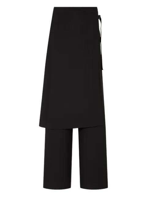 wrap skirt trousers by TOMBOY