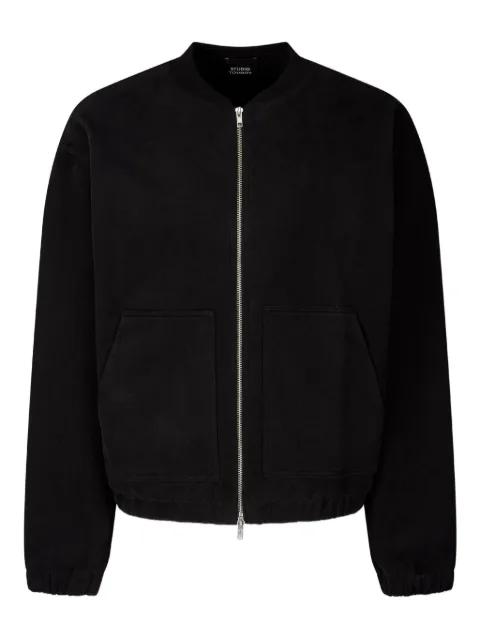 zip-closure jacket by TOMBOY