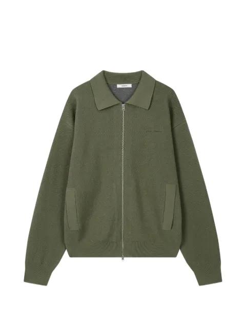 zip-up cardigan by TOMBOY